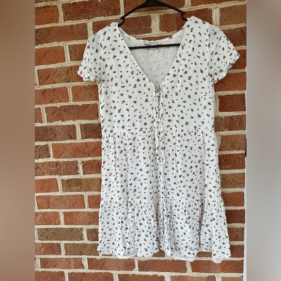 American Eagle Outfitters | Dresses | Small White With Blue Florals Pattern American Eagle Sun Dress | Poshmark American Eagle Outfitters | Dresses | Small White With Blue Florals Pattern American Eagle Sun Dress | Poshmark
